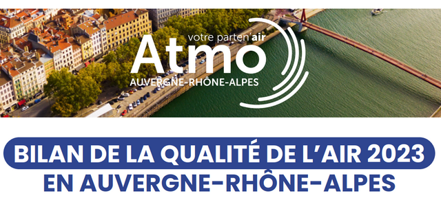 Lire la suite à propos de l’article Bilan de la qualité de l’air 2023 en Auvergne-Rhône-Alpes