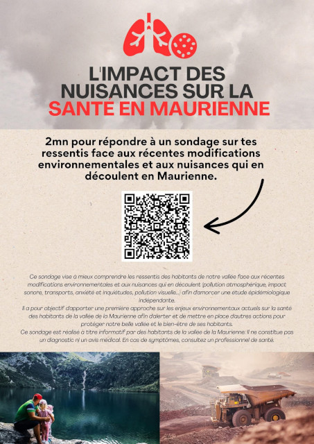 Lire la suite à propos de l’article L’impact des nuisances sur la santé en Maurienne