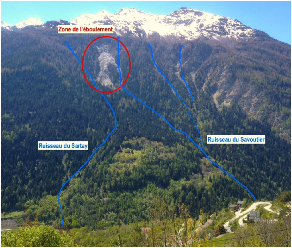 Lire la suite à propos de l’article La menace d’un nouvel éboulement d’ampleur plane sur le secteur du Freney