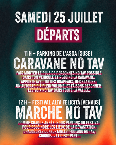 Lire la suite à propos de l’article 25 JUILLET : MARCHE VERS LE CHANTIER DE LA  DÉVASTATION
