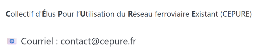 Lire la suite à propos de l’article Courrier du CEPURE aux grands électeurs de Savoie