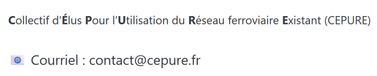 Lire la suite à propos de l’article Courrier du CEPURE aux grands électeurs de Savoie