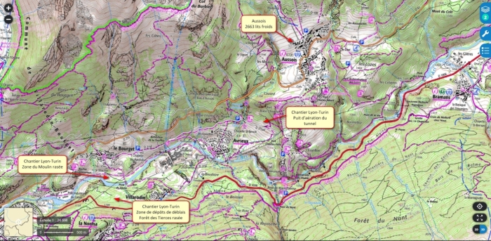 Aussois - le Bourget