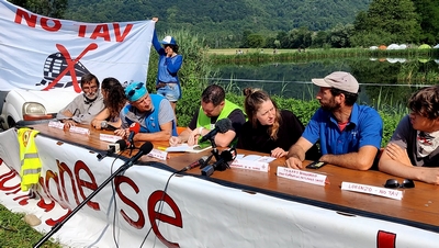 Conférence de presse du 17 juin 2023 - Les soulèvements de la Terre à la Chapelle en Maurienne