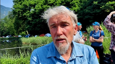 Gilles (Maire du Bourget) - interview du 17 juin 2023 - Les soulèvements de la Terre à la Chapelle en Maurienne