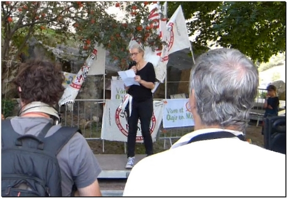 Micheline - Habitante de Villarodin-Bourget