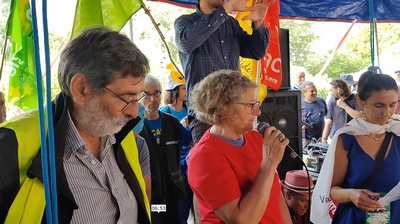 Echanges militants (1° partie) - Les soulèvements de la Terre à la Chapelle en Maurienne - 17 juin 2023 