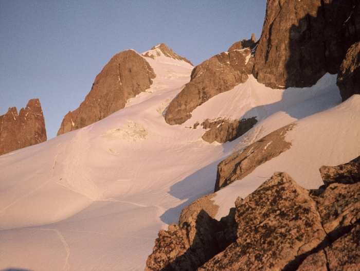 Glacier supérieur des Agneaux - août 1978