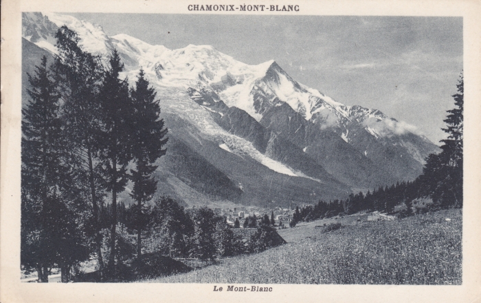 Vallée de Chamonix - début XX° siècle
