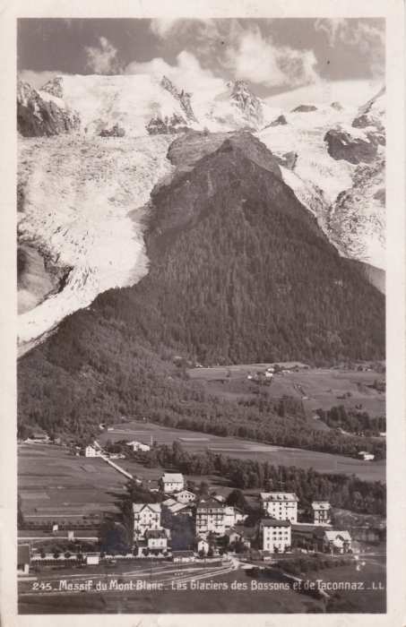 Vallée de Chamonix - début XX° siècle